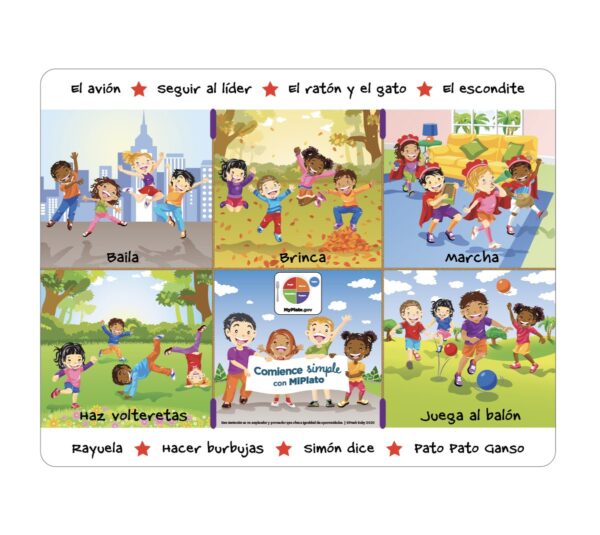 13509S MyPlate and Activity Placemat - Back 13509S MyPlate and Activity Placemat - Back