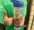 16-oz MyPlate Silicone Band Water Bottle Demo 2