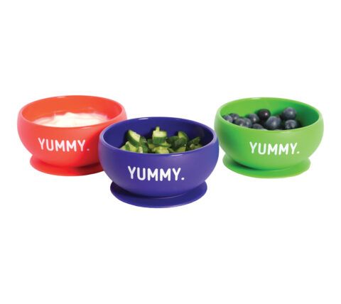 YUMMY Suction Bowl - Assorted Colors
