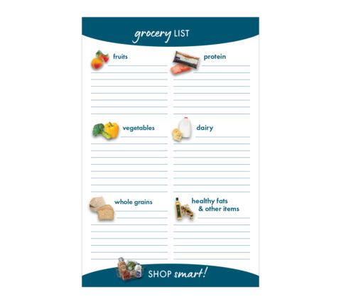 Food Group Grocery List
