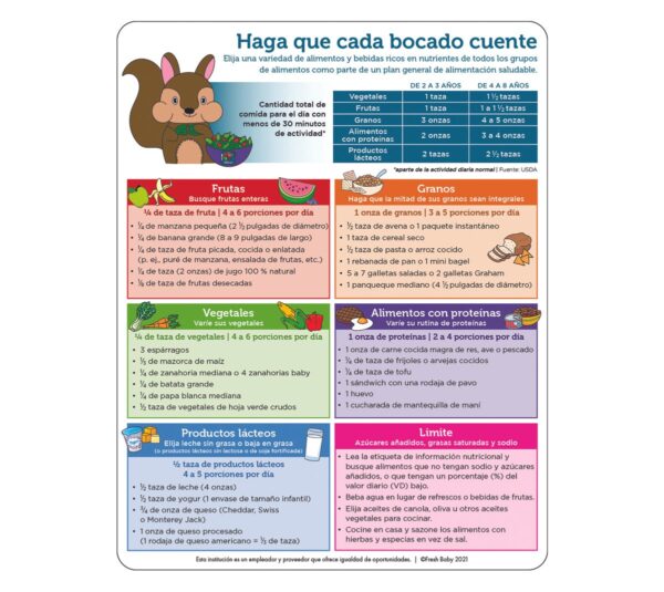 44011S Kid's Portion Tip Card - Front 44011S Kid's Portion Tip Card - Front