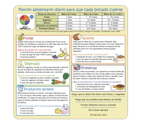 44020S Daily Food Plan Tip Card - Back 44020S Daily Food Plan Tip Card - Back