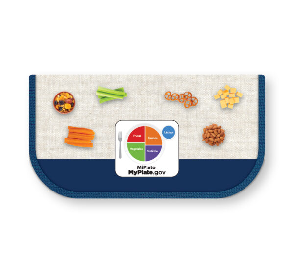44021S MyPlate Snack Bag - Front 44021S MyPlate Snack Bag - Front