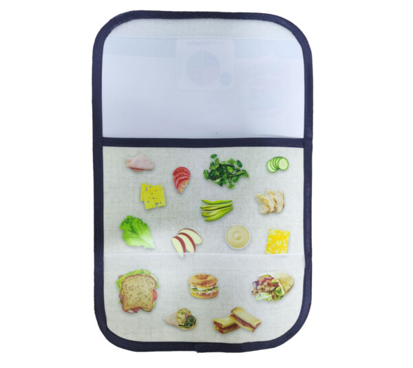 44023 MyPlate Sandwich Bag - Open 44023 MyPlate Sandwich Bag - Open