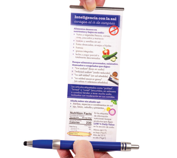 44029 Banner Pen - Sodium - Open to Spanish 44029 Banner Pen - Sodium - Open to Spanish