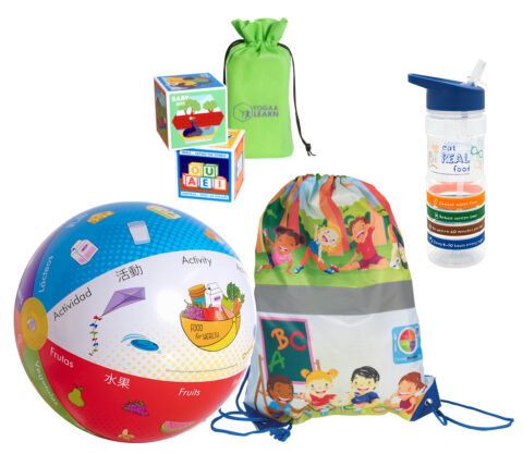 Hydrate and Have Fun Set - Yoga & Learn Cubes