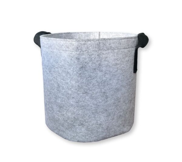 44061 3 Gallon Grow Bag w/ Tip Card - Gray 44061 3 Gallon Grow Bag w/ Tip Card - Gray
