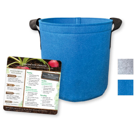 Grow Bag w/ Tip Card - 3 Gallon - Assorted Colors