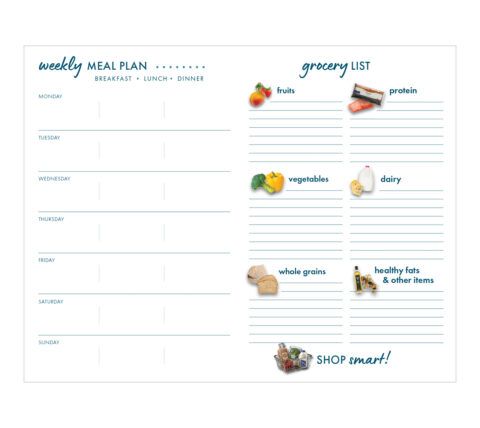 Menu Planner and Grocery List