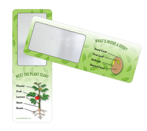 Seed and Plant Parts Magnifier Card