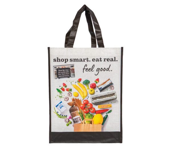 44090E_ShopSmartEatRealFeelGoodGroceryBag-ENG-Front-1200_2606 44090E_ShopSmartEatRealFeelGoodGroceryBag-ENG-Front-1200_2606