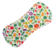 66007 WIC Fruit and Vegetable Burp Cloth Full View