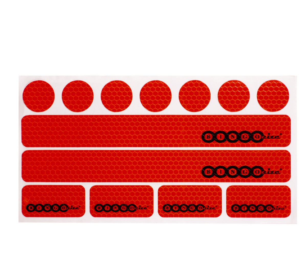 Bingocize® Reflective Sticker Sheet Fresh Baby Nutrition Education & Physical Activity Products