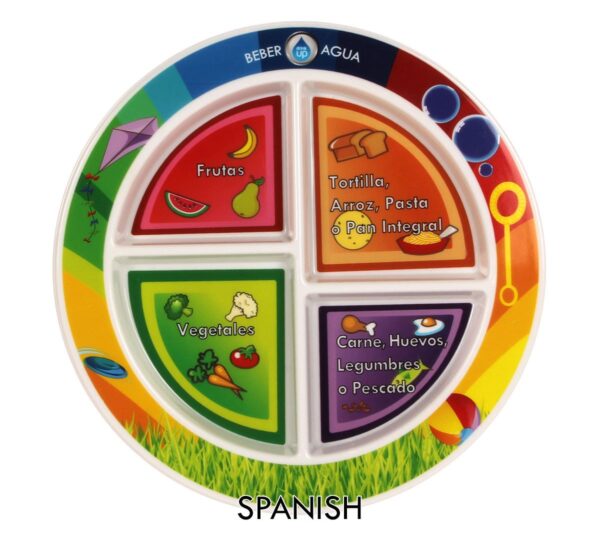 13518S 7in Kid's 4 Section MyPlate