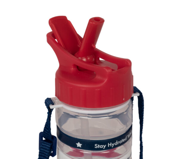 55009 16 Oz. Stars & Stripes Water Bottle - Top 55009 16 Oz. Stars & Stripes Water Bottle - Top