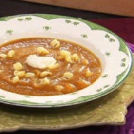 Fresh Baby - Acorn Squash & Pasta Soup Image