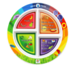 7" Kid's 4-Section MyPlate