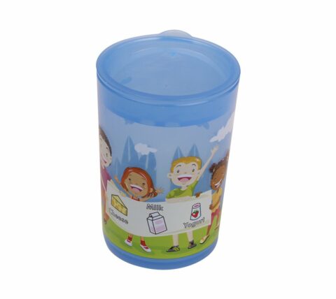 13513E Kid's MyPlate Dairy Training Cup w/ Lid
