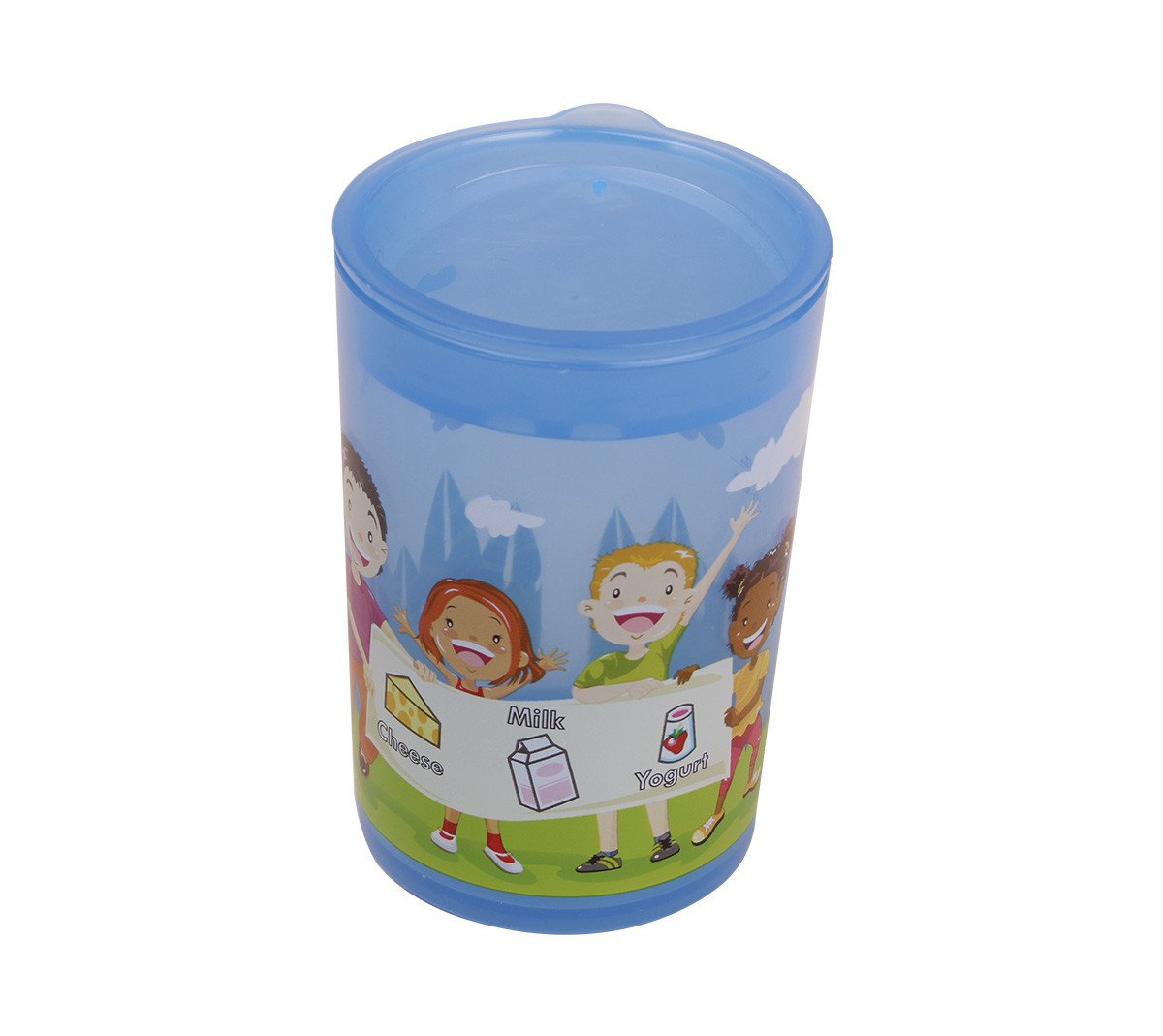 4 to 6ounce Kid's MyPlate Dairy Training Cup w/ Lid Fresh Baby Nutrition Education