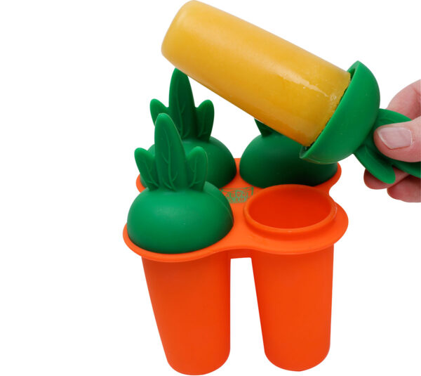 22008 4-Pop Maker - Carrot - w/ Popsicle 22008 4-Pop Maker - Carrot - w/ Popsicle