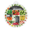 44051E Fruit and Vegetable Wheel - Spinning Veggies