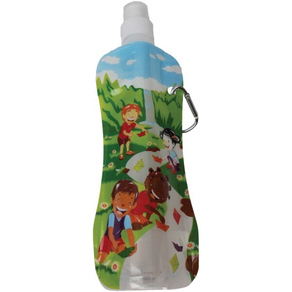 55003 Kid's 10 Oz. Collapsible Water Bottle 2 55003 Kid's 10 Oz. Collapsible Water Bottle 2
