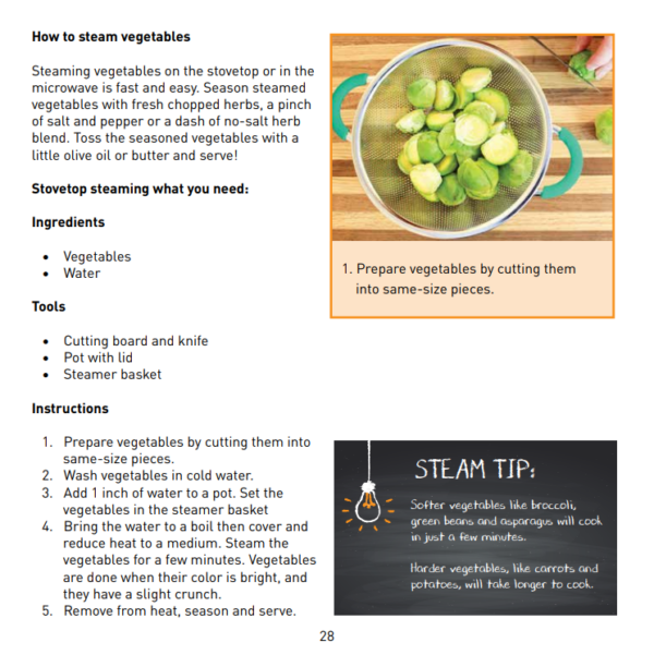 13506E I Love Vegetables - Steam Vegetables Recipe 13506E I Love Vegetables - Steam Vegetables Recipe