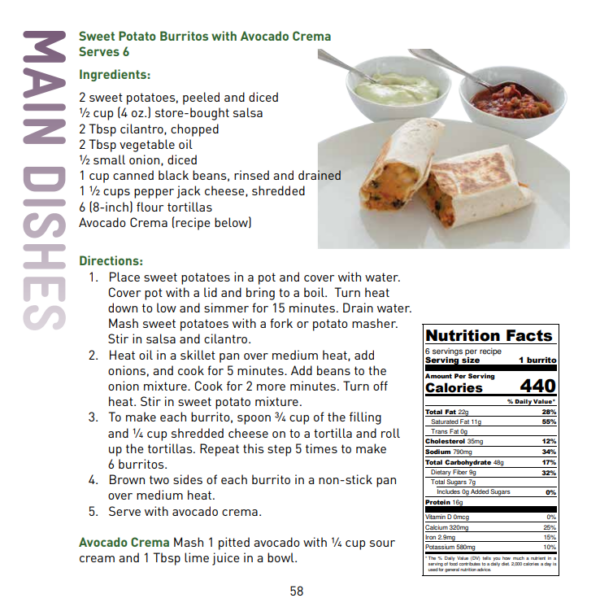 13506E I Love Vegetables - Potato Burrito Recipe 13506E I Love Vegetables - Potato Burrito Recipe