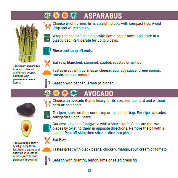 13506E I Love Vegetables - Asparagus and Avocado 13506E I Love Vegetables - Asparagus and Avocado