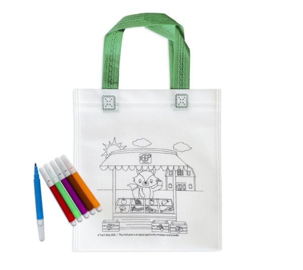 55018 Color Your Own Bag & Marker Set - Fox 55018 Color Your Own Bag & Marker Set - Fox