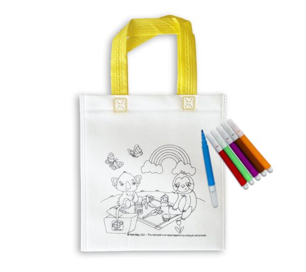 55018 Color Your Own Bag & Marker Set - Picnic 55018 Color Your Own Bag & Marker Set - Picnic