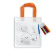 55018 Color Your Own Bag & Marker Set - Hedgehog 55018 Color Your Own Bag & Marker Set - Hedgehog