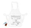 55017 Color Your Own Apron & Marker Set - Squirrel 55017 Color Your Own Apron & Marker Set - Squirrel