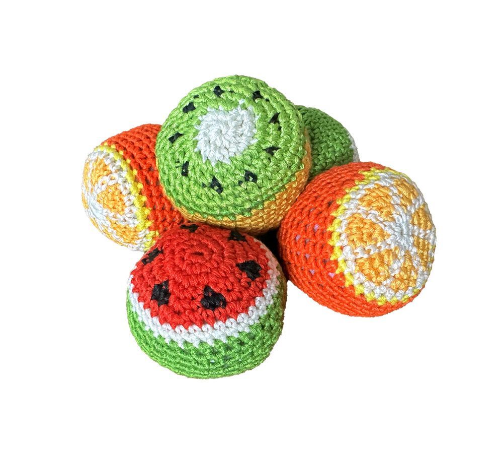Footbag Assorted Designs Fresh Baby Nutrition Education