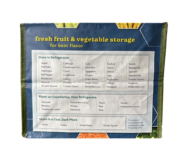44022E Fruit and Vegetable Bag - Bottom 44022E Fruit and Vegetable Bag - Bottom