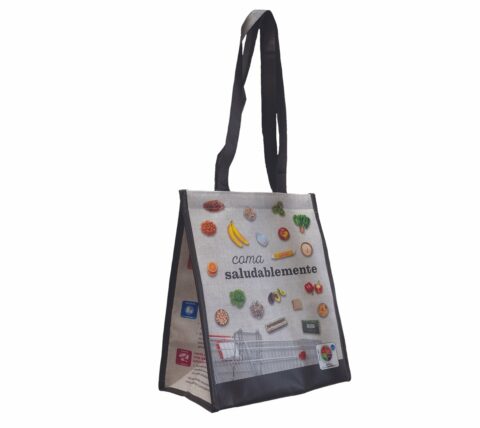 44041S Insulated Grocery Bag w/ List & Marker - Front Side