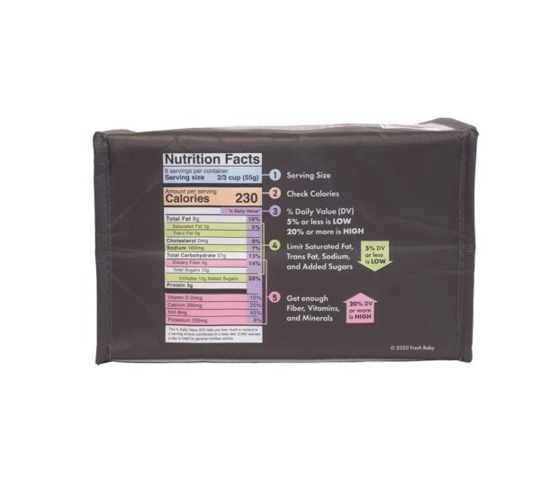 44041E Insulated Grocery Bag w/ List & Marker - Bottom 44041E Insulated Grocery Bag w/ List & Marker - Bottom