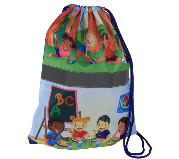 Kids MyPlate Backpack Gym Bag