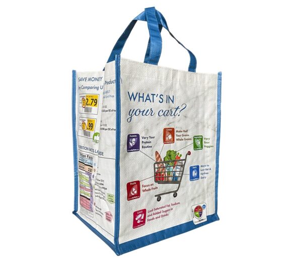44046E MyPlate for the Win Grocery Bag - What's Your Cost 44046E MyPlate for the Win Grocery Bag - What's Your Cost