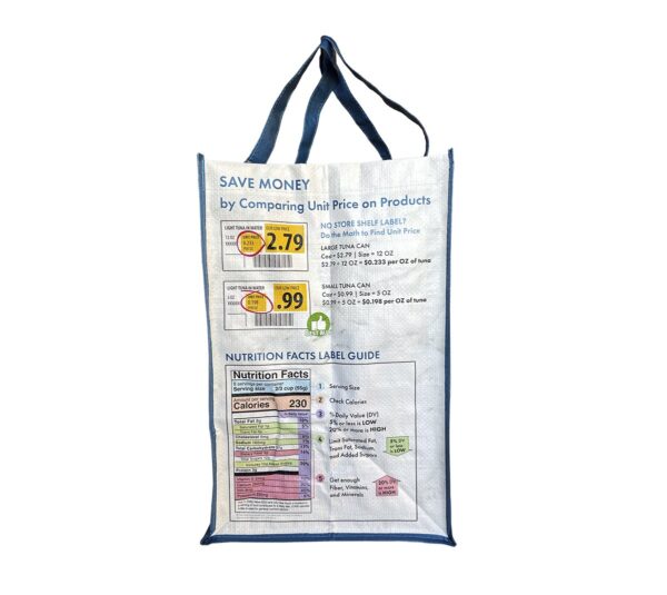 44046E MyPlate for the Win Grocery Bag - Save Money 44046E MyPlate for the Win Grocery Bag - Save Money
