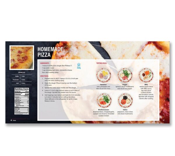 13503E Early Eaters Resource Guide & Cookbook - Homemade Pizza 13503E Early Eaters Resource Guide & Cookbook - Homemade Pizza