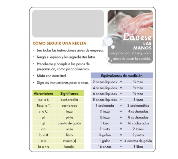 44045S Recipe Helper Magnifier Card - Front 44045S Recipe Helper Magnifier Card - Front