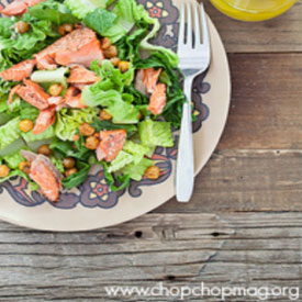 Fresh Baby - Salmon Caesar Salad Image