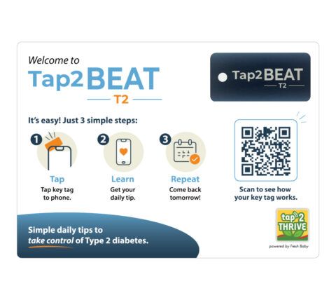 Tap2BeatT2™ Key Tag