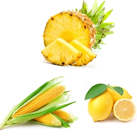 Fresh Baby - Yellow Fruits and Vegetables Image