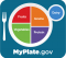 MyPlate Blue Logo