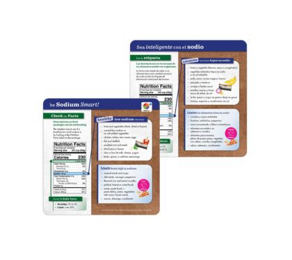 Be Sodium Smart Tip Card